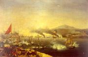 Ambroise-Louis Garneray The Naval Battle of Navarino France oil painting artist